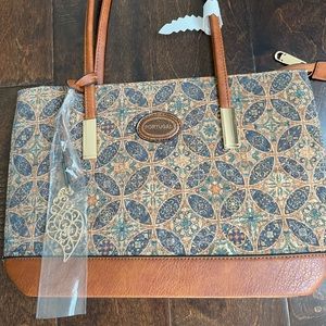 NWOT Portugal cork handbag